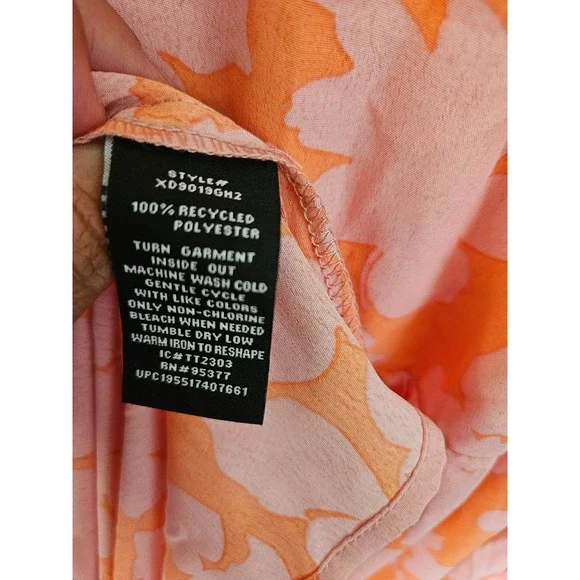 Social Standard by sanctuary smocked back dress floral NWT size XXL - Picture 7 of 8